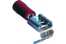 Red Piggy Back Term 6.3mm