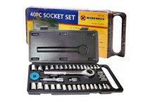 40PC SOCKET SET