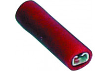 Red Female Spade Ins.Term 2.8mm