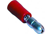 Red Male Bullet Connector
