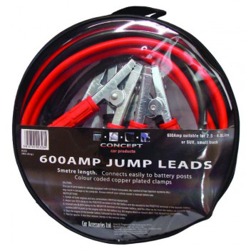 600amp Jump Leads (5mtr)