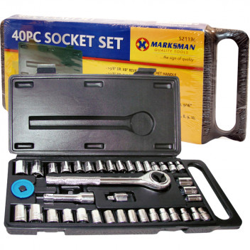 40PC SOCKET SET