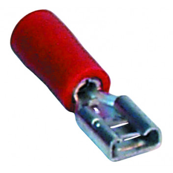 Red Female Spade Term 4.8mm