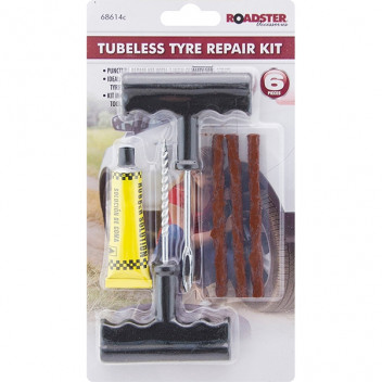 Roadster 6pc Tubeless tyre Repair