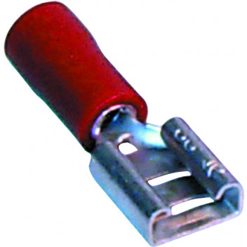 Red Female Spade Term 6.3mm