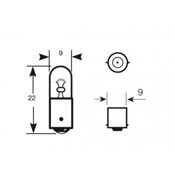 24V 4W MCC T4W SIDE/TAIL