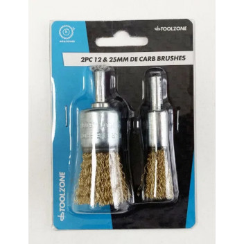 2pc De-carb Wire Brush Set