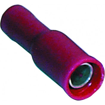 Red Female Bullet Connector