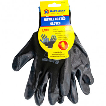 Marksman (L) Nitril Coated Gloves
