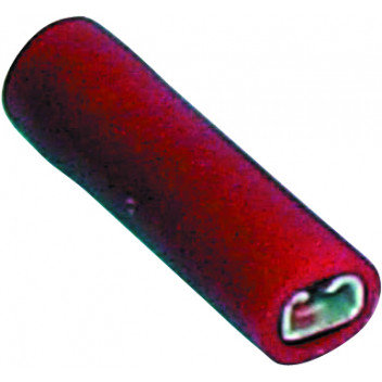 Red Female Spade Ins.Term 2.8mm