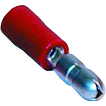 Red Male Bullet Connector
