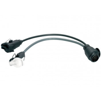 13 PIN SOCKET TO 12N & 12S PLUGS ADAPTOR
